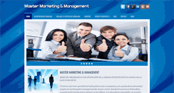 Desktop Screenshot of master-marketing.ro