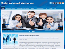 Tablet Screenshot of master-marketing.ro